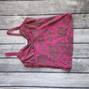 Lands End Underwire Tankini Top Sz 10D